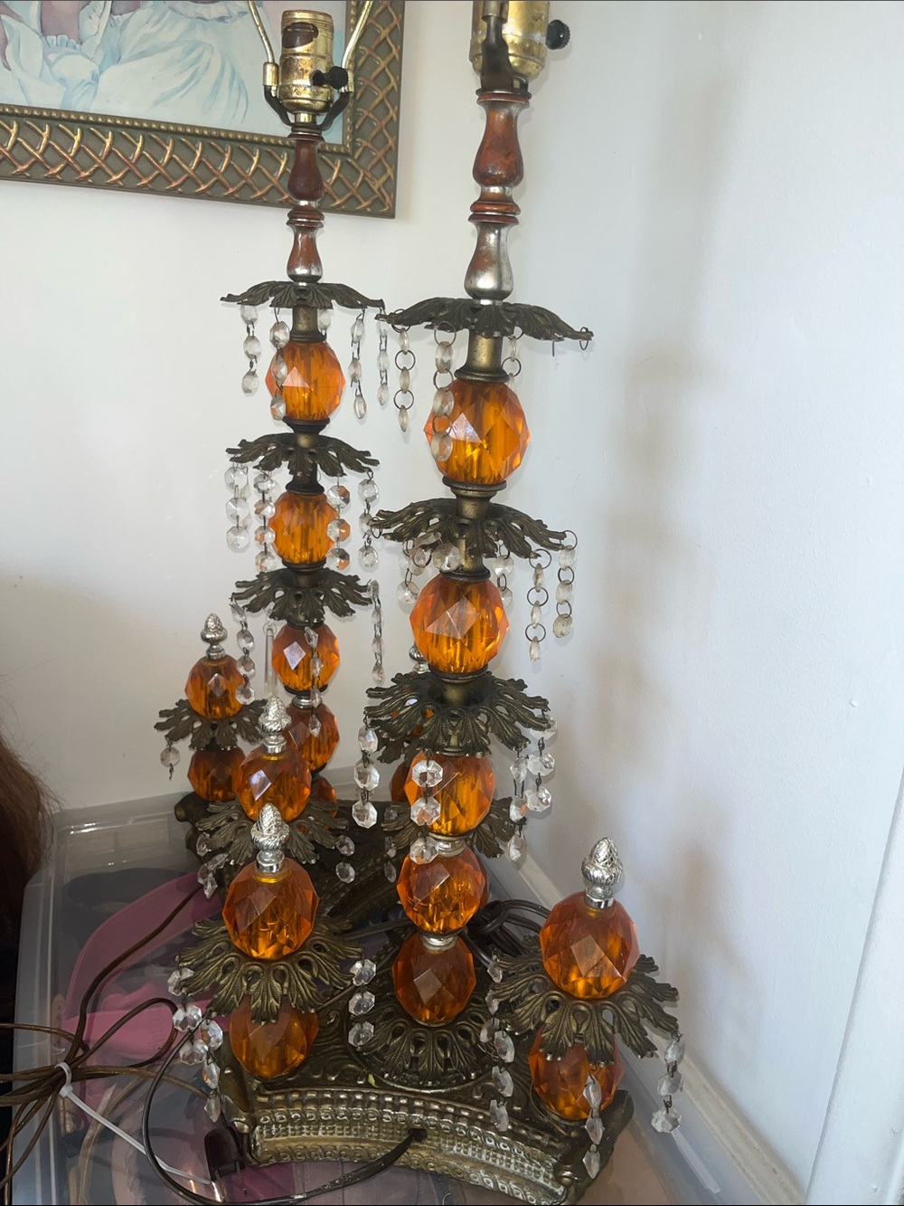 Hollywood Regency Lamps